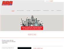 Tablet Screenshot of basso.com.ar